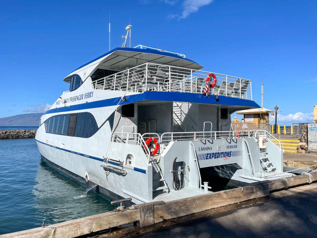 Image of the Maui Lanai ferry